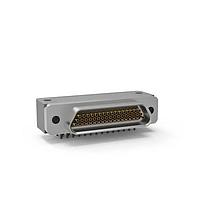 AirBorn MM-232-025-AAA-4400 D-Sub Backshells Micro-D, Metal, Board Mount, Right Angle Receptacle, Compressed Footprint