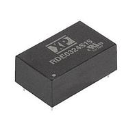 XP Power RDE0348D12 Isolated DC-DC CONVERTER, 3W, 4:1 INPUT, 3000 VAC ISOLATION