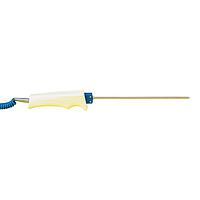 OMEGA HPS-NP-T-316G-12-SMP-M Handheld Thermocouple Probes with Custom Tip Options (Thermocouple, T, 370 °C, Surface Probe)