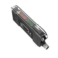 Banner Engineering DF-G3-NS-9M Fiber Optic Sensors DF-G3 Red Beam High Power Dual Display Fiber Amplifier; Range: Depends on Fiber; Input 10-30 V dc; Outputs: 1 NPN; 9 m 4-conductor PVC Cable