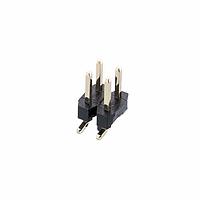 Harwin M22-5300205R Pin Strip 2mm 2+2 DIL SMT P/HDR W/PEGS T&R