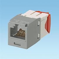 Panduit CJ5E88TGIG-C UTP Mini-Com Module, Cat 5e, UTP, 8 pos 8 wi