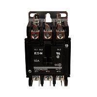 Eaton C25DRJ250A Electromechanical Contactors OP N-R 2P 50A DPCNT W/DINRAIL 120AC