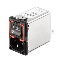 Schaffner FN9299B-1-100 Inlets 1A DUAL STAGE FILTER SNAP-IN MEDICAL