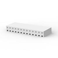 AMP Connectors - TE Connectivity 1-640251-3 Receptacle Housing 13P SL156 HSG W/O LCK RAMP