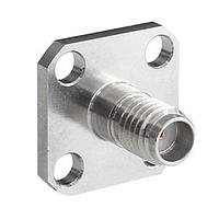 Bulgin RFSSMAA4JCCA Connectors SSMA Straight Jack 4 Hole Flange RF Connector 0.23mm Sckt