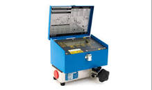 Portable hydraulic measurement equipment for checking flow, pressure, and temperature in hydraulic systems