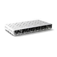 AMP Connectors - TE Connectivity 2198235-4 I/O Connectors SFP+ Enhanced 1x6 Networking Heatsink