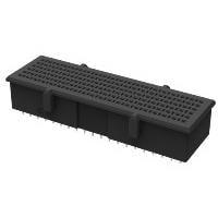AMP Connectors - TE Connectivity 2102234-2 High Speed / Modular Connectors Fortis Zd 2Pr 20Col Vert Full Mod Assy