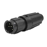 CONXALL W8282-6PG-P-522 Connectors 6#20 M Long Backshell .22 Grommet Size
