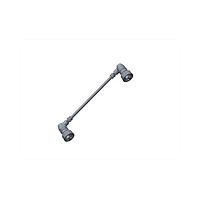 Amphenol LTW RCP5SM-RCP5SM-SR7B06 Cat 5e RJ, Middle Size, Plastic, 1.5A, Cat 5e, Right Angle-to-Right Angle, Screw Thread, Overmolded Double Ended, Length 6000mm, IP67
