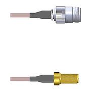 Amphenol Custom Cable Q-200710005096i RF Cable Assemblies N-SJ/SMA-SJ G316 96I
