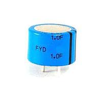 KEMET FS0H105ZF Cylindrical 5.5V 1F -20/+80% LS=10.16mm