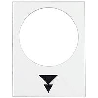 SCHNEIDER ZB2BY4953 Legend 22MM LEGEND PLATE