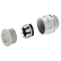 BOPLA 12152100 Cable Glands, Strain Reliefs & Cord Grips GLAND, CABLE, M20 X 1.5MM, 8-10MM, POLYAMIDE, LIGHT GRAY