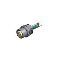 Amphenol CONEC 43-01104 Connectors F-SCKT M12X1 W/WIRES FRNT MNT FB PG9