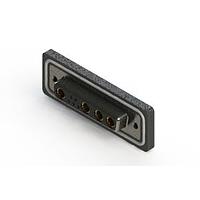 EDAC 628W9W4-124-1NA Mixed Contact D-Sub Connectors Vertical Waterproof Power Combo D-Sub Connector