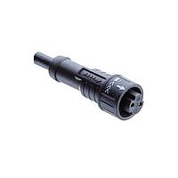 Amphenol LTW AD-05BFFM-QL8D05 Sensor Cables / Actuator Cables X-Lok, Mini Size, Plastic, 5A, 05 pins, Female Connector, Female Contact, Straight, Push Lock, Overmolded, Length 5000mm, IP68