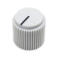 Eagle Plastic Devices 450-AE185 Cylindrical Knob RIBBED .71" DT18 GY