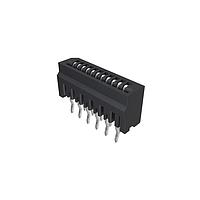 Amphenol FCI HLW11S-2C7LF Board Mount 1.00mm Flex Connectors, HLW-S series, 11 Position, Top Entry Non-ZIF Connector, 1mm (0.039inch) Pitch, Kinked Terminal