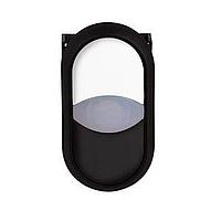 Eaton M22S-DDLF-WS Double Button FLSH ILL DBL PB BLK-BZL WHT TOP BLK BTM