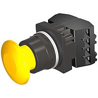 SIEMENS 52BM9W4G Pushbutton PUSHBUTTON,MOM,YEL,1 3/4" PLST,2POS,2NC