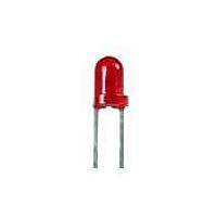 Kingbright WP3A10ID Single Color LEDs Red 30mcd 625nm 60 deg Diffused