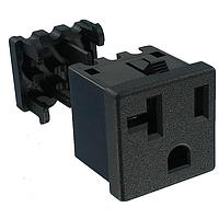Qualtek Electronics 739W-X2/20 Receptacles Snap-In Mnt IDC
