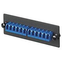 Panduit FAP12WBULCZ Accessories FAP w/12 LC SIMPL ADAPTERS BU ZIRC