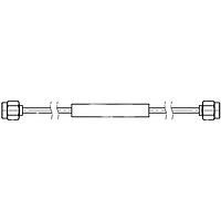 Radiall 81-6200-0900 RF Cable Assemblies ShortBend 086 SMA-SMA 9"