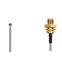GCT (Global Connector Technology) CABLE 236 RF-050-A-2 RF Cable Assemblies HiroseU.FL2SMA STRJck frount Mt wO-Ring  50mm, Washer & nut 1.13mm cable