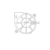 Sunon MF50150V3-C01A-F99 Brushless Blower Blower, 50x50x15mm, 5VDC, Vapo, 3x Wire, Auto Restart/Lock Sensor, Infotainment