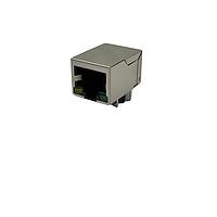 Adam Tech MTJ-88TX1-FSD-LG Modular RJ45 MODULAR JACK, SHIELDED, DIP