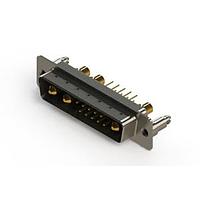 EDAC 627-13W3224-4ND Mixed Contact D-Sub Connectors Vertical Combo Dsub