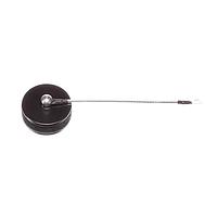 Amphenol Socapex RJFTVC2MRZN Cap RJFTV Cap Square flange Blck Zinc Nickel w metal rope