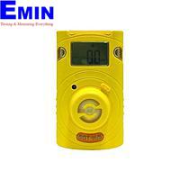 Technician handling a portable gas detection instrument during inspection and repair