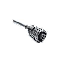 Amphenol Tuchel CA0161B22313012 DC Power Cords Ecomate 4 Position (3 +PE) Circular Molded, Std. Strain relief, Female to Leads, 14AWG, PVC, TC-ER, UL  Flexible Cable Assy, 13 Meter
