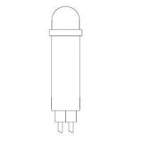 VCC 2191U1-12V LED Panel Mount Indicators RED DIFFUSED 5/16" MOUNTING HOLE
