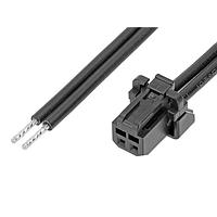 Molex 219653-1024 Discrete Wire Micro-One ISL Fem-Pigtail 2ckt 600mm