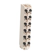 SCHNEIDER TM5ACTB12 DIN Rail Terminal Blocks TERMINAL BLOCK 12PIN-24VDC WHITE