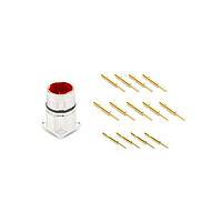 Amphenol SINE Systems MB1LLN0800-KIT Straight Receptacle male 8 pos Crimp