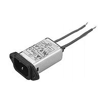 Delta Electronics, Inc. 03GKEW3D-R (3Y) AC Power Entry Modules IEC Connector Filter, High Performance, Single, 250VAC, 3A, Screw, N/A-Wire