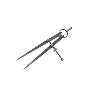 MOORE & WRIGHT 504R Divider Calipers (100mm / 4 ")