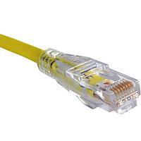 Stewart Connector SS-39500-005 Modular Qwik RJ45 Cat6/Cat5E Plug with Boot  Pack of 50