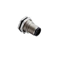 Amphenol LTW M12A-03PMMS-SF8002 Circular Metric Connectors M12 Circular Metric Connector, A Code, Metal, 4A, 03 pins, Male Connector, Male Contact, Hexagonal, M16*1.5, Screw Thread, Solder, Receptacle, Front Fastened, Panel Thickness 4.5, IP68 / IP69K