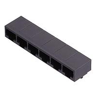 Molex 43223-8158 Ganged RA 8/8/6 RJ-45 flangeless ganged