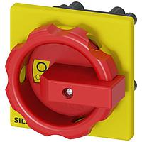 SIEMENS 3LD93445C Rotary Rotary operating mechanism, red