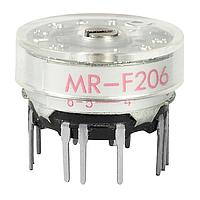 NKK Switches MRF206 Rotary Switches LO PROF SHFT 2-6 POS