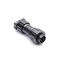 Amphenol LTW HD20-14BFMA-SL8001 Circular Metric Connectors Heavy Duty Shielded Sensor Connector, M20, Metal, 5A, 14 pins, Female Connector, Male Contact, Straight, Screw Thread, Solder, Field Installable, F5.5 - F12.5mm, IP68