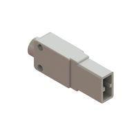 Essentra Components OS-187 Terminals Sleeve Insulator,Nat,.187 in Straight